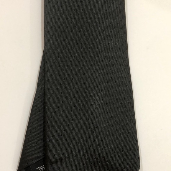 EXPRESS MEN’s TIE BLACK 100% SILK - Picture 4 of 6